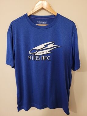Blue Comets RTHS RFC Men's Rugby T-Shirt Size Large